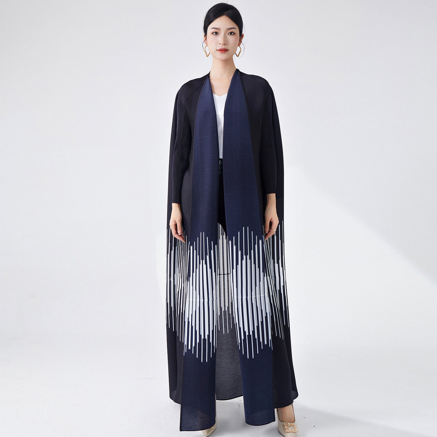 2025 Middle East women's robes are hot, high-end loose large-size cardigan jacket, Muslim decorative robe