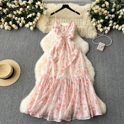 - seaside holiday suspender dress GEU1088