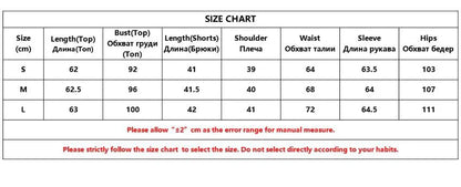 vmtvr Striped Deep V-Neck Short Set Spring And Summer Women's Sexy Long Sleeved Top High Waist Button Casual Pants Set