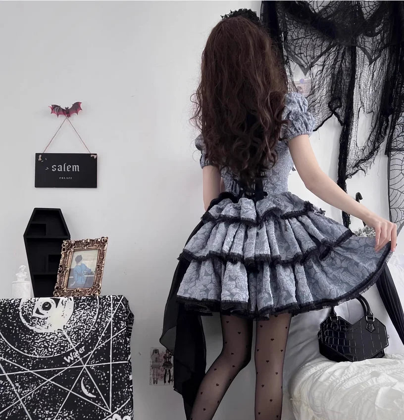 vmtvr  -  Summer Lolita Princess Dress Women's High end Gothic Princess Dress