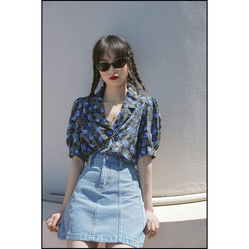 Shirts Tees Top Short Sleeve O-Neck Collar Pullover Print Regular Cotton New Fashion Casual Simple Comfortable Summer Female