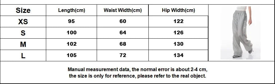 vmtvr Sweet Bow Wide Leg Pants Women 2024 Summer Casual Loose Pants Fashion Streetweear Elastic Waist Sweatpants