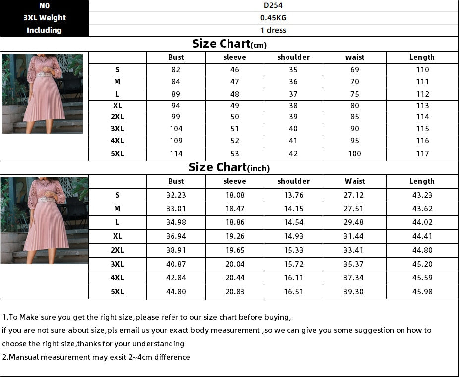 Plus Size Elegant Lace Cutout Midi Dress Sexy Ruched Waistband A-line Evening Dresses Casual Vestidos Mujer Primavera Verano