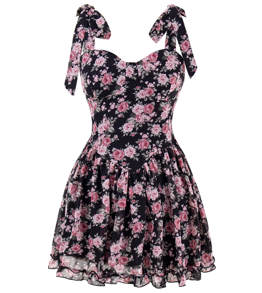 - women's floral dress GEU1352