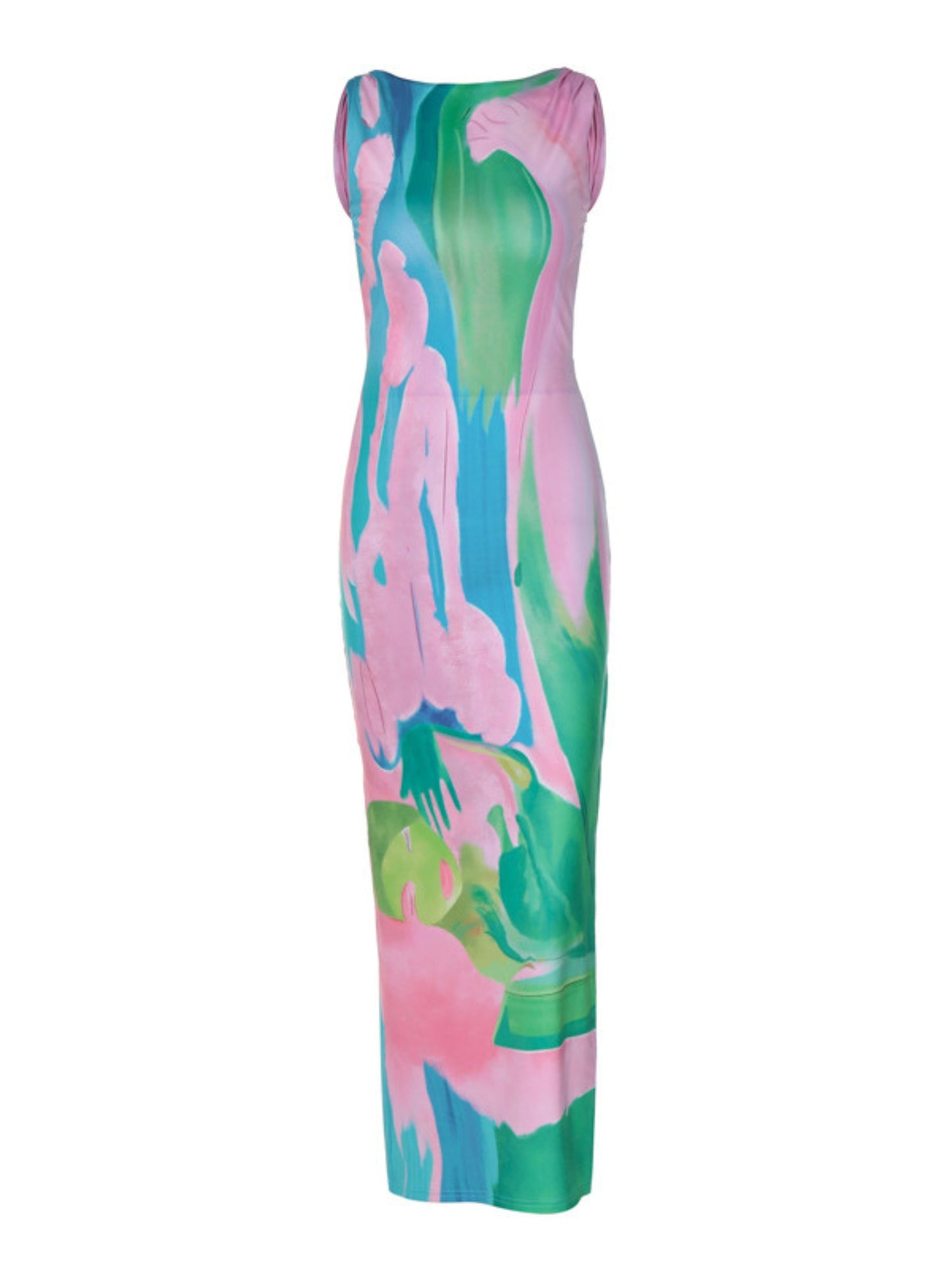 Janet Printed Maxi Dress